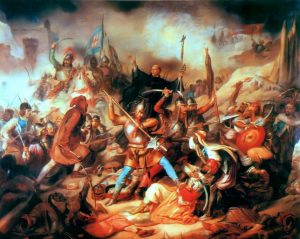 Kapisztrán János és keresztesei elfoglalják a török tábort/Wikimedia