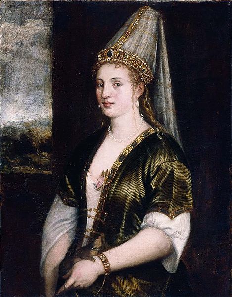 Hürrem Tiziano festményén