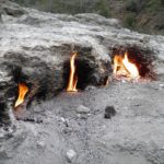 The_eternal_fires_of_Chimera_in_Lycia_where_the_myth_of_the_Chimera_takes_place,_Mount_Chimaera,_Yanartaş,_Turkey_(12834951845)