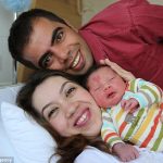 Szív alakú anyajeggyel született egy török kisfiú