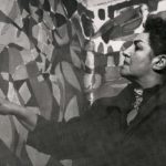 Fahrelnissa Zeid in her studio, n.d