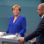TV duel – Angela Merkel and Martin Schulz