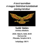 A turul nyomában – Sudár Balázs történész előadása