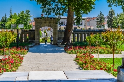 A Szelim-mecset kertje