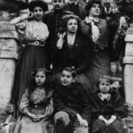 Young Fahrelnissa Zeid, first row, first left, n.d