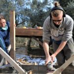 Macaristan’dan Bisikletle Gelip Bilecik’te Gönüllü Çiftçilik Yapıyorlar