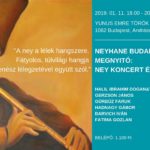 Neyhane Budapest – megnyitó: ney koncert és workshop
