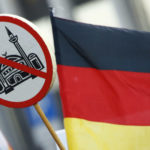 Supporters of anti-immigration right-wing movement PEGIDA protest in Cologne
