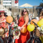 Virág, tütü, körömcipő… és kerékpár: így teker egy nő