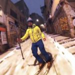 Ha hull a hó, már várják, mikor bukkan fel: Fatih Işık Isztambul utcáin síel