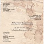 Török irodalom – Magyar irodalom Türk edebiyatı – Macar edebiyatı