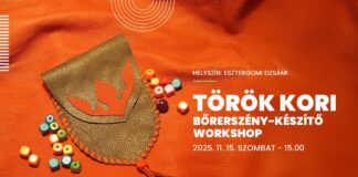 Török kori bőrerszény-készítő workshop