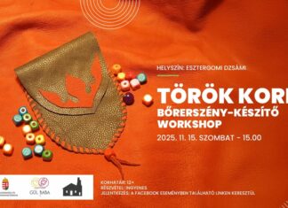 Török kori bőrerszény-készítő workshop