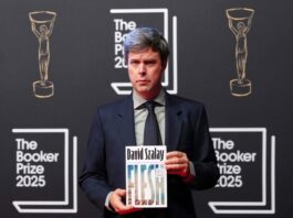 Macar-İngiliz yazar David Szalay, ‘Flesh’ ile kurgu dalında Booker Ödülü’nü kazandı