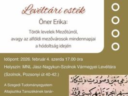 Török levelek Mezőtúrról, avagy az alföldi mezővárosok mindennapjai a hódoltság idején