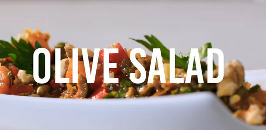 Healthy and Quick Olive Salad