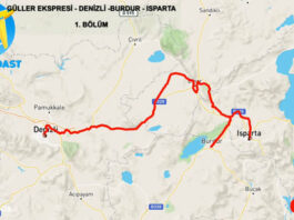 GÜLLER EKSPRES TRENİ -DENİZLİ – BURDUR – ISPARTA 1. BÖLÜM
