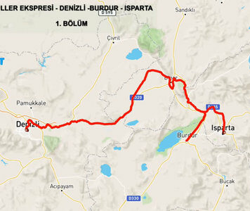 GÜLLER EKSPRES TRENİ -DENİZLİ – BURDUR – ISPARTA 1. BÖLÜM