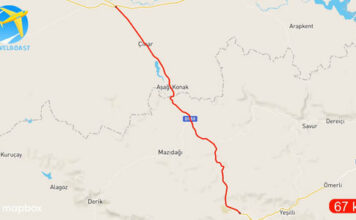 MARDİN – ÇINAR – DİYARBAKIR YOLU