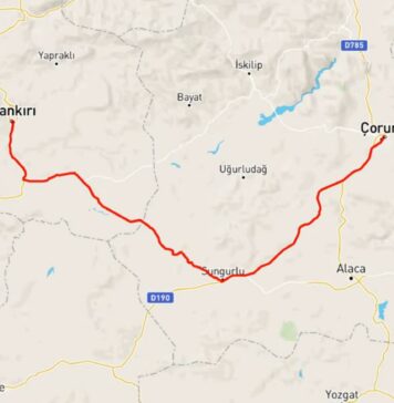 ÇANKIRI – KIZILIRMAK – ÇORUM YOLU